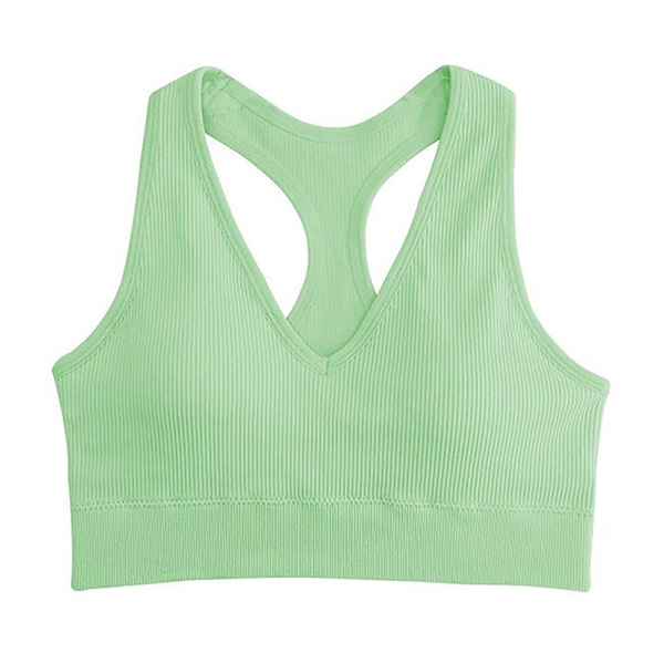 Dame Sports BH Top Push Up Fitness Yoga BH Undertøj Sport T Pink