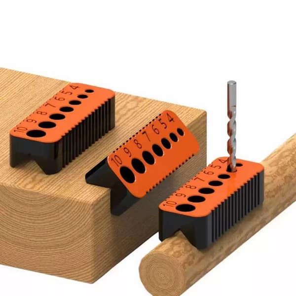 Boreguide for 4/5/6/7/8/9/10 mm hull Borekrone DIY Borejigg A5