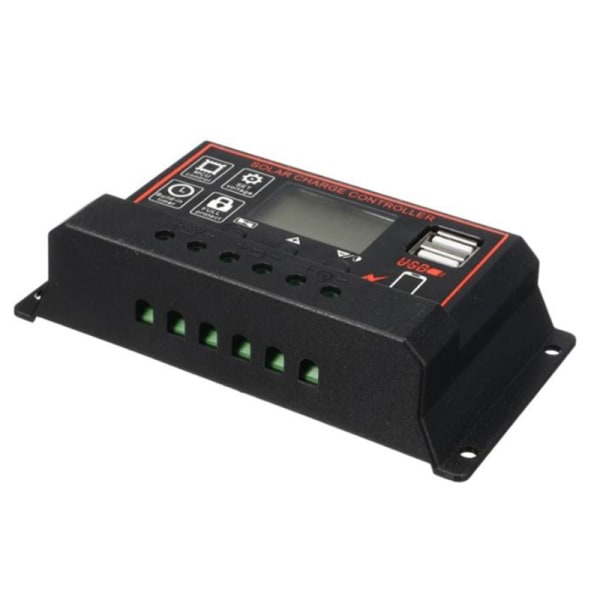 MPPT 12V/24V Solar Charger Controller USB Solar Panel Regulator 30A