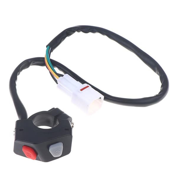 Motorcykel Start Kill Switch Tænding Tænd/Sluk Kontrolknap Til 1PC