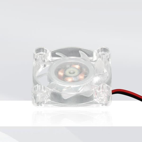 1 stk 4010 5V 12V 24V blæser 3D-printer gennemsigtig DC køleblæser A3
