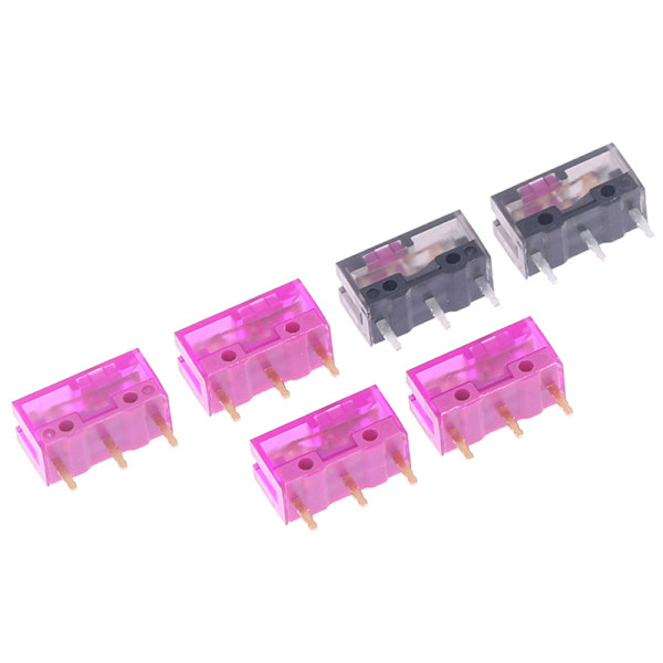 2st Dammtät Mus Micro Switch 3Pin Guldkontaktor 150 Milli A3