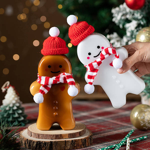 e Gingerbread Man Drinking Cup Shaker Juomapullo Maito Tee Wat A