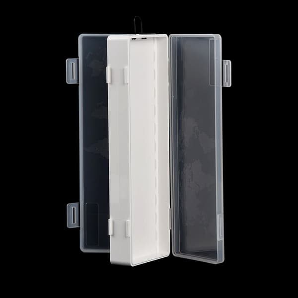 AA Batteriförvaringsfodral Hållare Organizer Kompakt PC Batterilåda