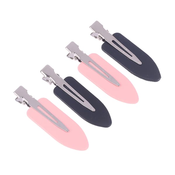 10 stk/sæt No Bend Seamless Hair Clips Makeup Clip Vask Ansigt White