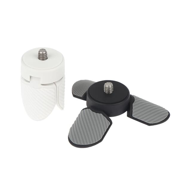 Plast Mini Stativ 1/4'' Skruvfäste För Actionkamera V White