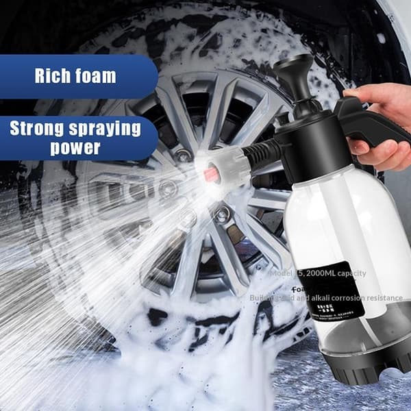 2/3L Bilvask Sprayflaske Vaskekande Håndholdt Bilvask Vanding A8