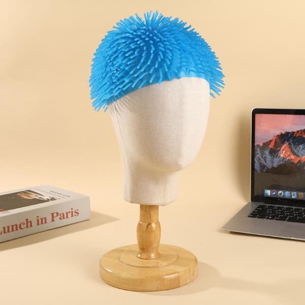 Spiky Ball Hat - Morsom hodeplagg for skøyerstreker Blue