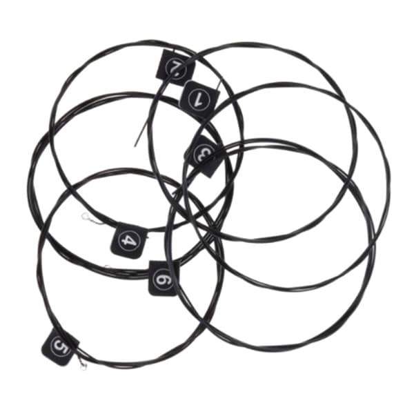 6 kpl/erä Nylon + 3 % polyesteri klassinen kitarakieli NX35-C Colo