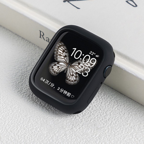 Candy Soft silikondeksel for Apple Watch Case Protection Shell black 42mm