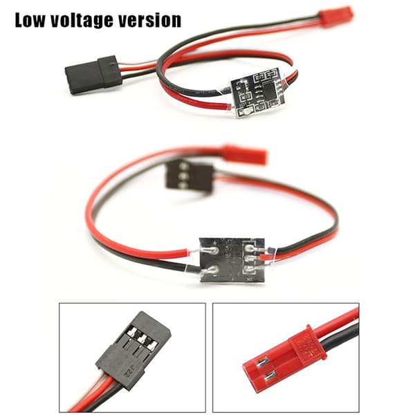 Fjärrkontroll Elektronisk Strömbrytare PWM Signalstyrenhet för RC D A2