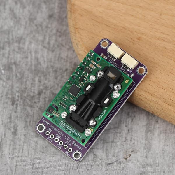 SCD30 luftkvalitetsgassensormodul til QWIIC CO2-kort RH/T Me Welding plate
