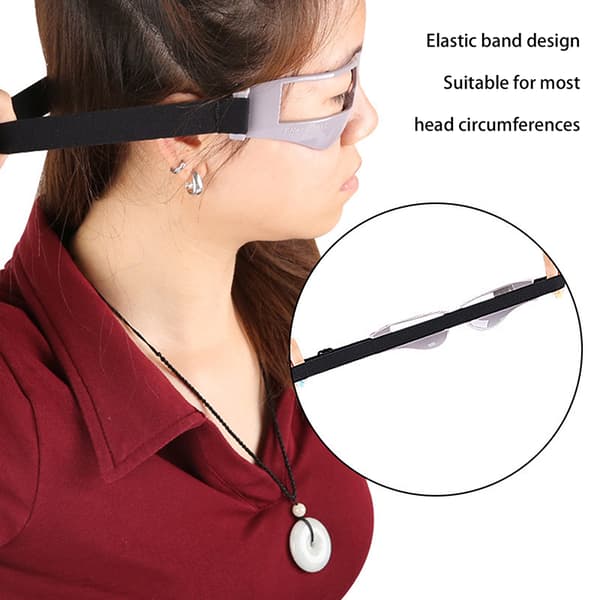 Dribble Spectacles Koripallon harjoituslasit katseen ylös pitämiseen White