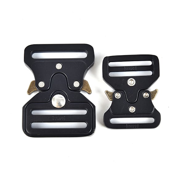 Quick Side Release Metal Strap Spænder Til Webbing Tasker Bagage 26mm