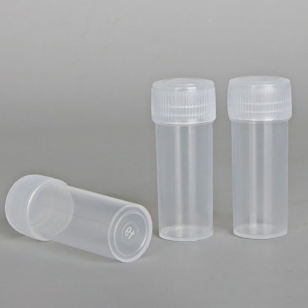 20 stk. 5 ml plastikflaske hætteglas medicin pille væske pulver opbevaring 20 pcs