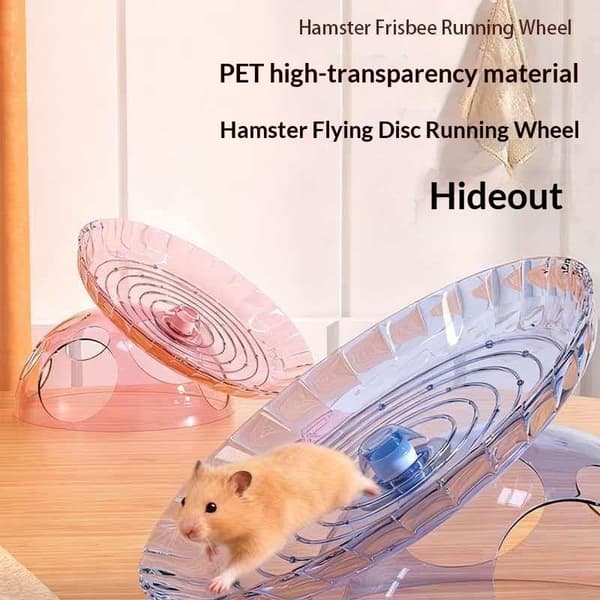 Hamster Flying Disc Løpehjul Stropp Unngåelse Hus Hamster A4