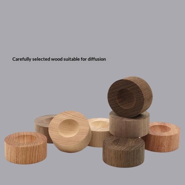 Naturlig massiv træ aroma diffuser til langvarig duft C Boxed