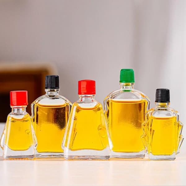 3ml 6ml 7ml 9ml 12 ml minilasipullot öljypullot purkit A4