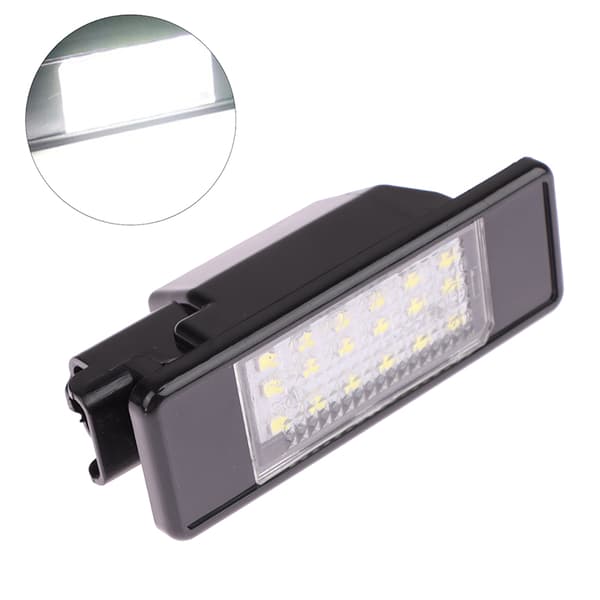 1/2 STK til og dedikeret nummerpladenummer LED-lys 2PCS