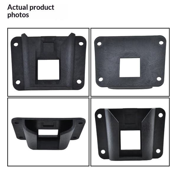 Bärarblockadapter med skruvar fällbar cykelväskafäste fram with rivets