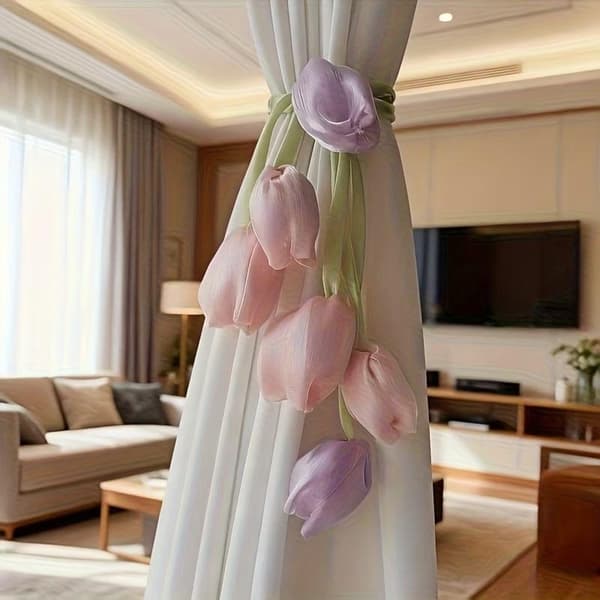 Tulipanformede gardinholdere A8
