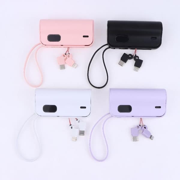 DIY ei hitsausta 21700 Mini Power Bank -kotelo akkukotelolla Dig White