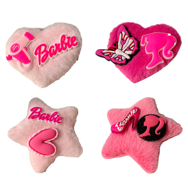 Ihanat Star Heart -hiusklipsit Sweet Pink Pehmo Hiusneula Bang Clip A3