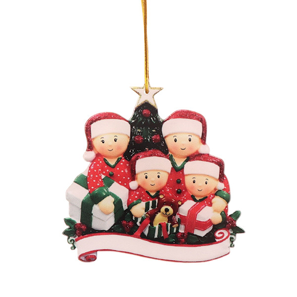 Julepynt DIY Personlig Familie Julepynt Til C