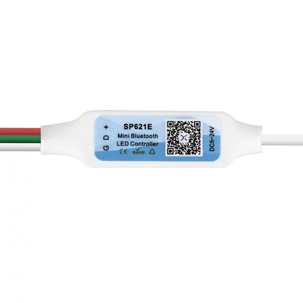 SP621E Mini Bluetooth RGB Controller För LED Strip Light Contr