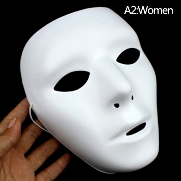 Halloween Cool PVC Kamen Rider Ghost Dance Hip Hop Maski Valkoinen N A2