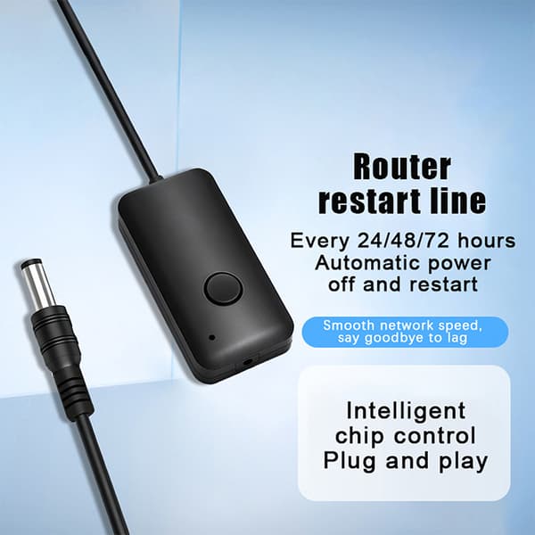 Router Genstart Kabel Automatisk Slukketimer Med Timer Justering 1PC