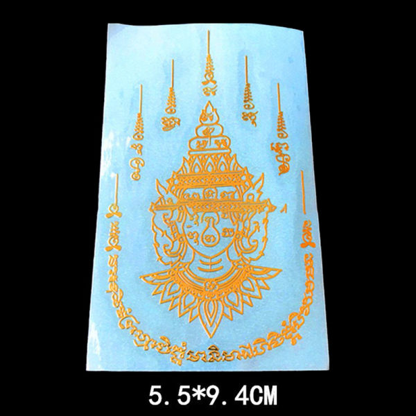 Thai telefon gynnsam gömd Buddha Nine Tailed Fox Holy Elepha A13