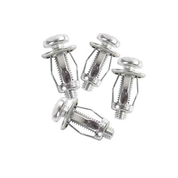 10 stk M5/M6 Jack Nuts Bil Metall Skrue Petal Nuts Skrue For Holl M5*25