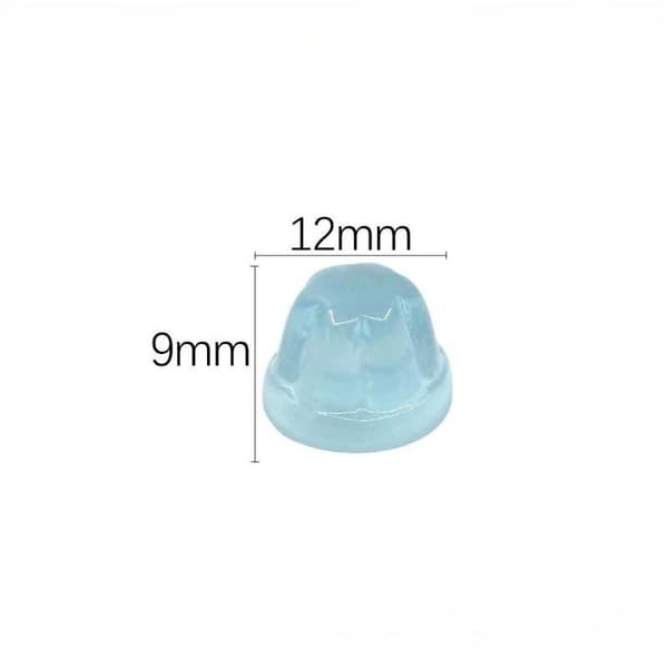 10 stk. harpiks pudding Kawaii miniatyr håndverksmateriale pynt A6