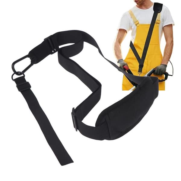 Justerbare gressklipperstropper Polstret nylonbelte Skulderstropp F B 1pc