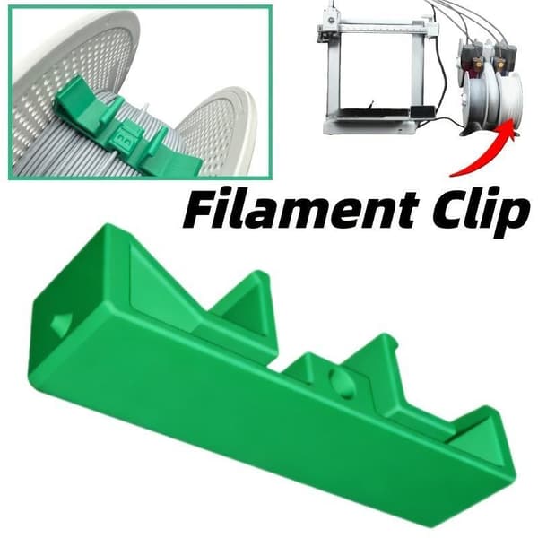 5 STK 3D-utskrift filamentklips spolelås for universell 3D-utskrift A1