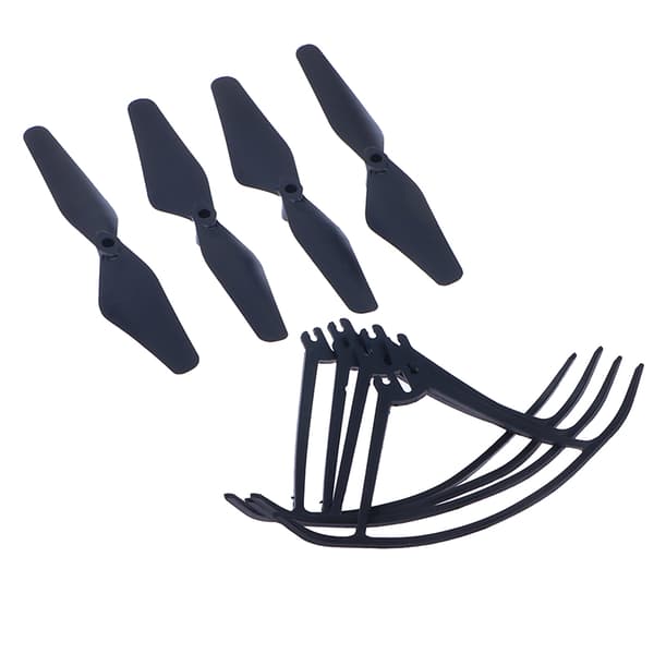 FOLD Drone Reservdelssats Propellrar Blad Rekvisita Guard Protec A