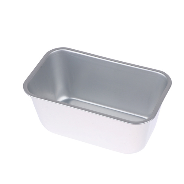 1 stk Firkantet boks Form Bakeverktøy Aluminiumslegering non-stick brød 152x88x71mm
