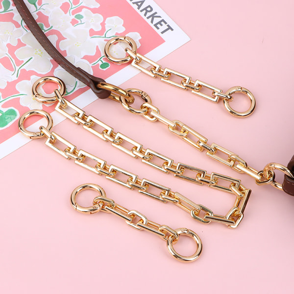 Bag Extension Chain Crossbody Purse Chain Strap Handväska DIY Met 35.5CM