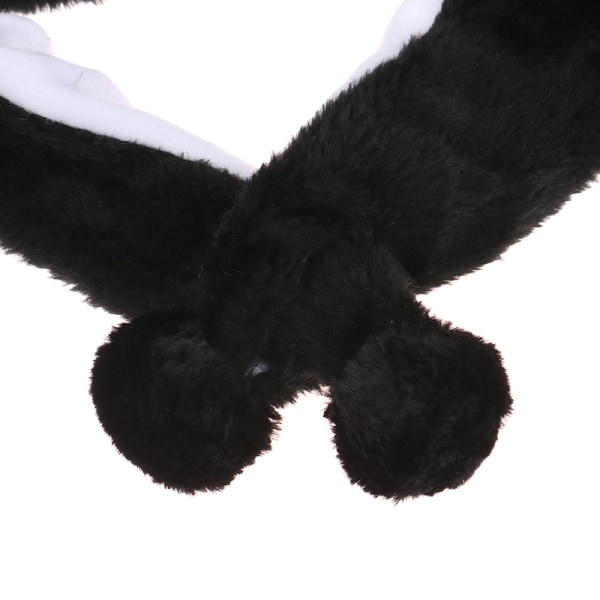Tecknad Animal Penguin Mascot Plysch Varmare Cap Hat