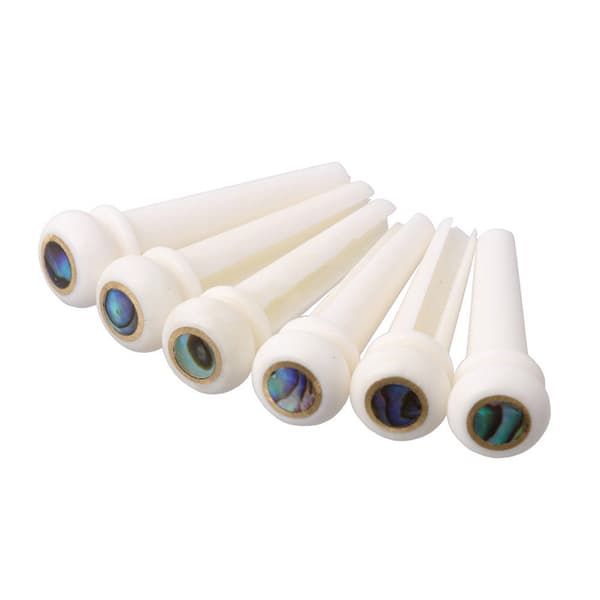 String Guitar Bone Guitar Bridge Pins Sadelmøtrik Ivory Akustisk