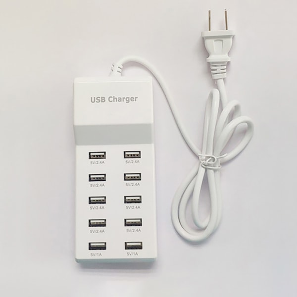 50 W 10-porttinen Type-C USB power C-EU Plug