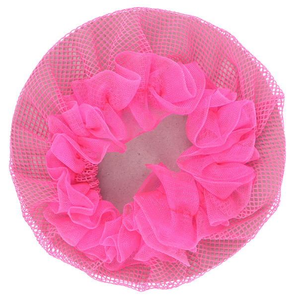 1 Stk Hår Net Bun Cover Kvinder Hår Net Ballet Dans Skøjteløb Croc Rose red