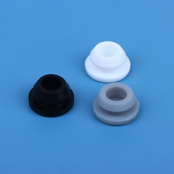 4 st silikonpluggar Gray
