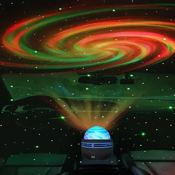 LED Aurora Borealis Natlys Stjerneklar Galakse Lysprojektor D A2 1PC