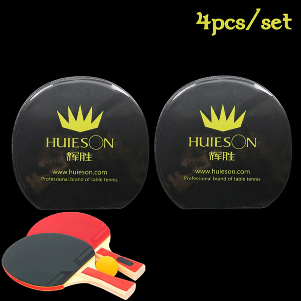 4st Ping Pong Racket Covers Transparent Bordtennis Gummi Pr 4pcs