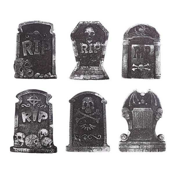 Halloween Graveyard Tombstone Cemetery Home Decor Horror Atmosp A