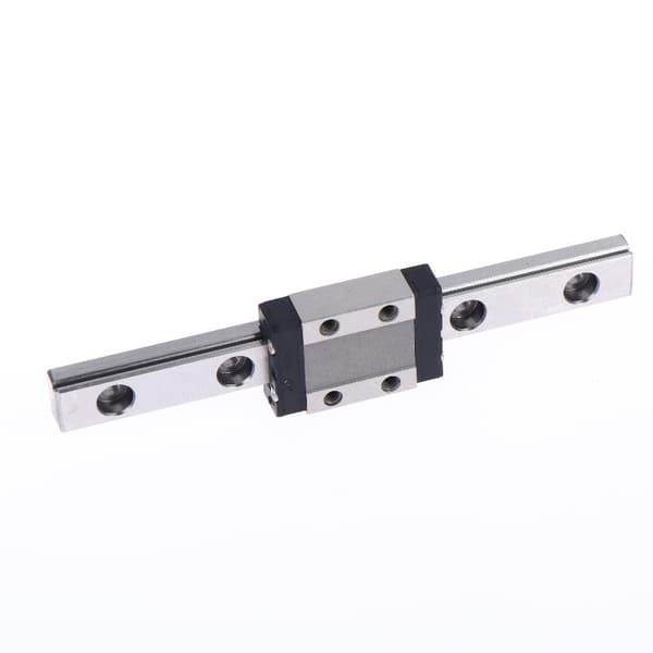 LML9C Miniatyr lineær skinne 9 mm bredde skyveblokk lineær M