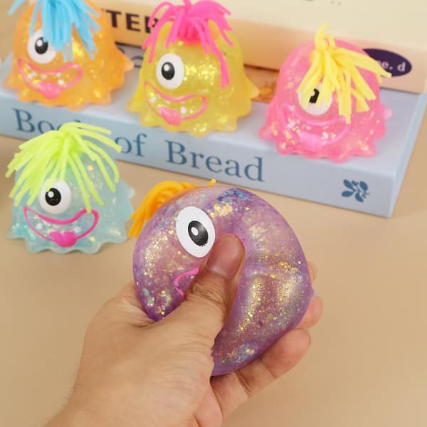 Kawaii Maltose Monster Klembar Silikone Til Børnefestgaver A2