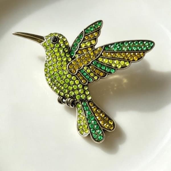 Glitrende Næbdyr Broche Skinnende Flerfarvet Design A2